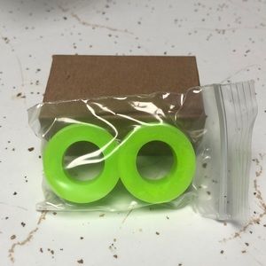 1in Neon Green Silicon Tunnels!